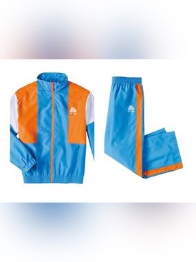 ALDI GEAR 2026 Light Blue Track Jacket & Pants Windbreaker Set